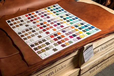 Voorbeeld Swatch Card